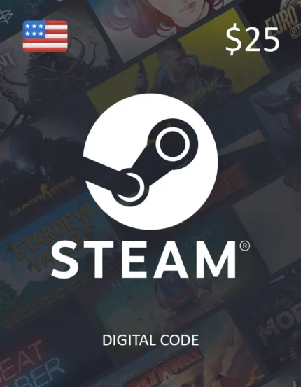 $25 Steam Gift Card (US)